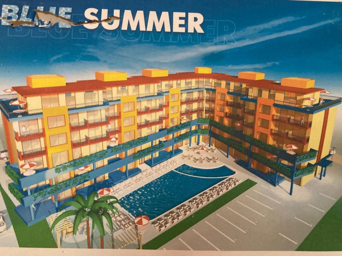 Апартаменти Блу Самър 1 & 2 & 3 Sunny Beach Exterior foto